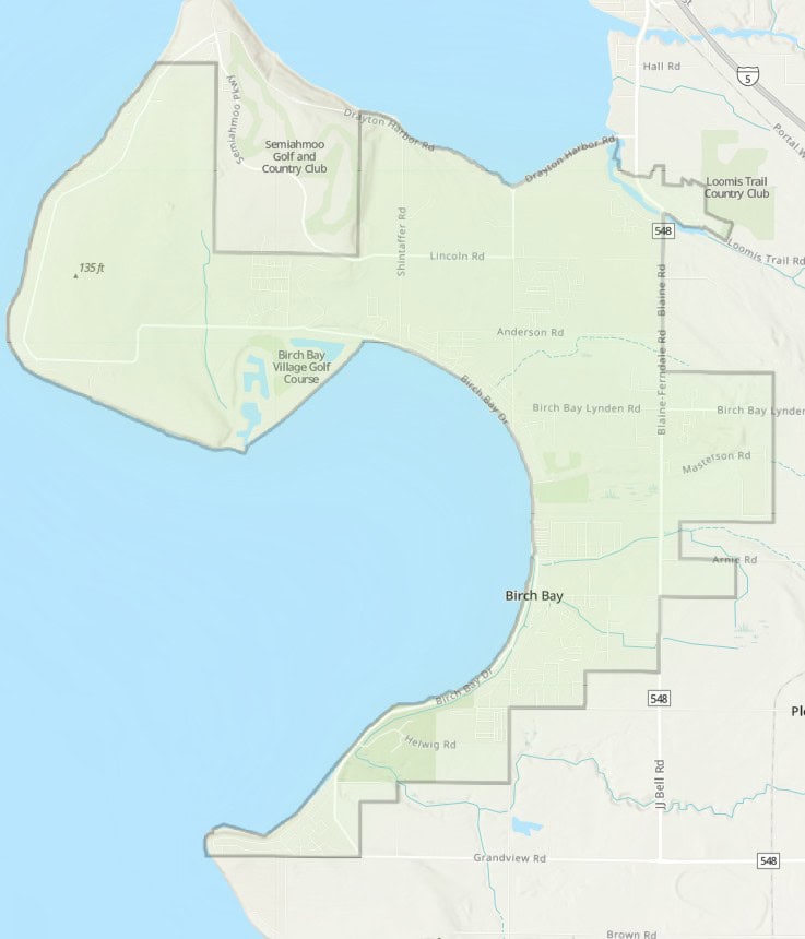 Map of District area